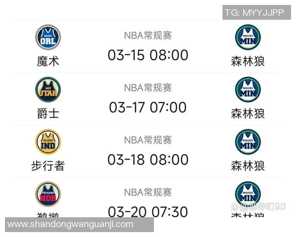 勇士与森林狼对决赛程分析及比赛前瞻详解